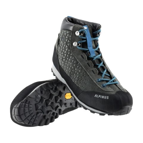 Buty męskie trekkingowe Alpinus Geres HDTX Mid, grafitowo-niebieskie Alpinus