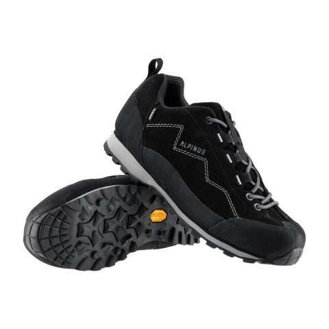 Buty męskie trekkingowe Alpinus Geres Low HDTX, czarne Alpinus