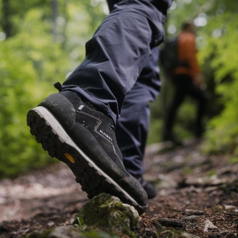 Buty męskie trekkingowe Alpinus Geres Low HDTX, czarne Alpinus