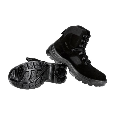Buty taktyczne Protektor Cross 046 welurowe czarne Grom