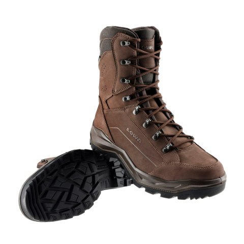 Buty wojskowe LOWA Renegade II GTX HI TF, ciemnobrązowe LOWA