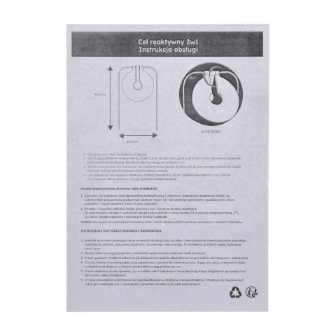 Cel wiatrówkowy RGun TPU żółty RGun