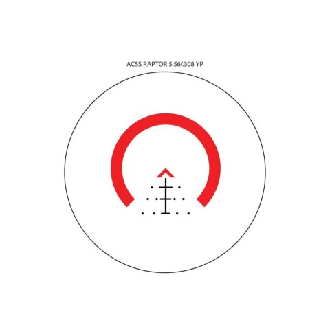 Celownik pryzmatyczny Primary Arms SLx 3x Micro Prism iR Red ACSS Raptor 5,56/.308 Yard FDE Primary Arms