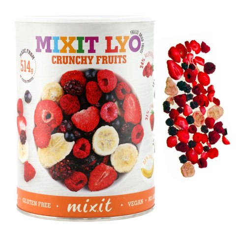 Chrupiące owoce Mixit 70 g Mixit