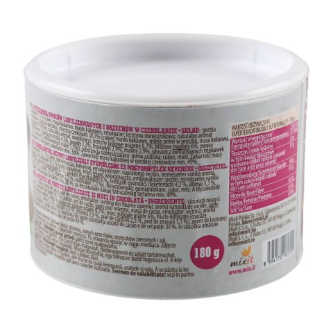 Chrupiące owoce i orzechy w czekoladzie Mixit Choco Lyo 180 g Mixit