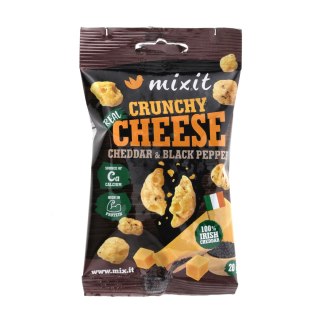 Chrupiący ser do kieszeni Mixit Cheddar irlandzki z pieprzem 20 g Mixit