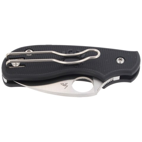 Nóż Spyderco Squeak Lightweight Black Plain (C154PBK) Spyderco Inc.