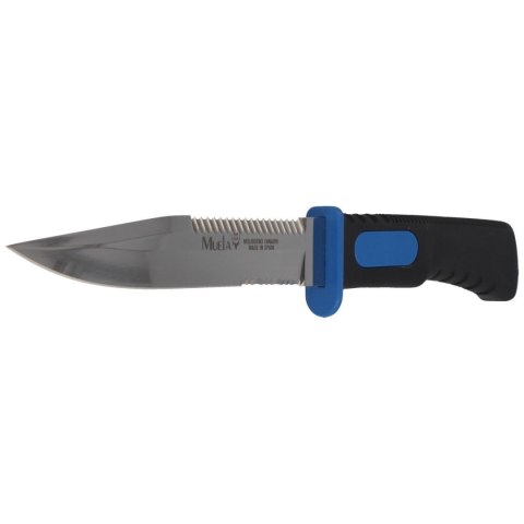 Nóż nurkowy Muela Black-Blue 140mm (SUB-14.3) Muela