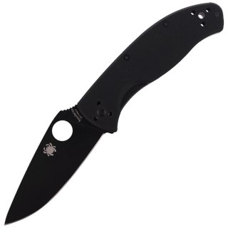 Nóż składany Spyderco Tenacious Black G10, Black 8Cr13MoV by Eric Glesser (C122GBBKP) Spyderco Inc.