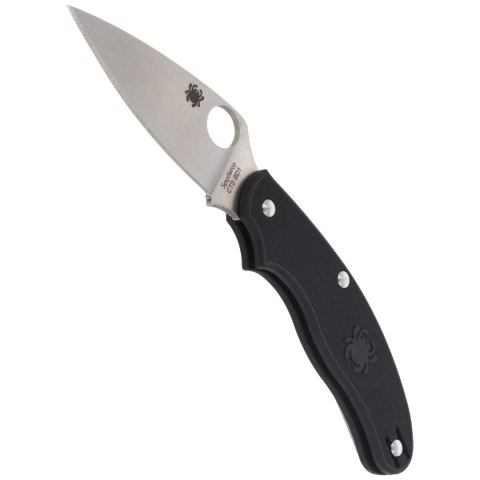 Nóż składany Spyderco UK Penknife Leaf Black FRN, Satin CTS BD1N by Sal Glesser (C94PBK) Spyderco Inc.