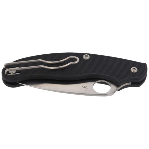 Nóż składany Spyderco UK Penknife Leaf Black FRN, Satin CTS BD1N by Sal Glesser (C94PBK) Spyderco Inc.