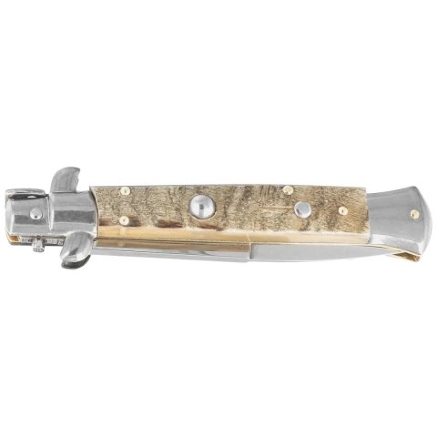 Nóż sprężynowy Frank Beltrame Stiletto Bayonet Ram Horn 23cm (FB 23/10B) Frank Beltrame