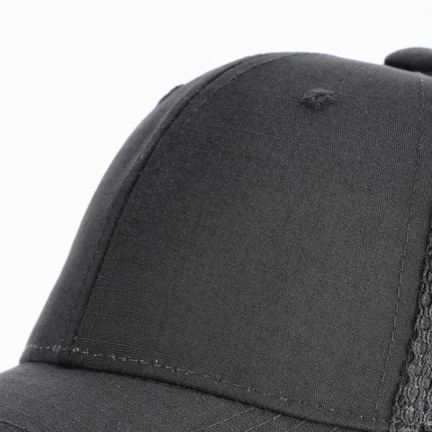 Czapka męska M-Tac z daszkiem siatka Flex Rip-Stop, czarna M-Tac