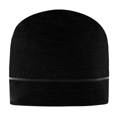 Czapka Buff Merino Lightweight Beanie - solid black BUFF