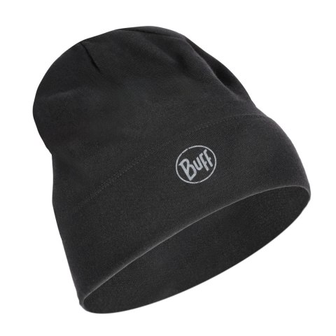 Czapka Buff Merino Midweight Beanie - solid black BUFF