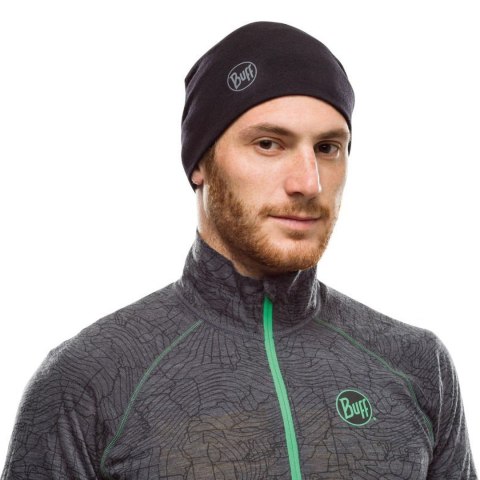 Czapka Buff Merino Midweight Beanie - solid black BUFF
