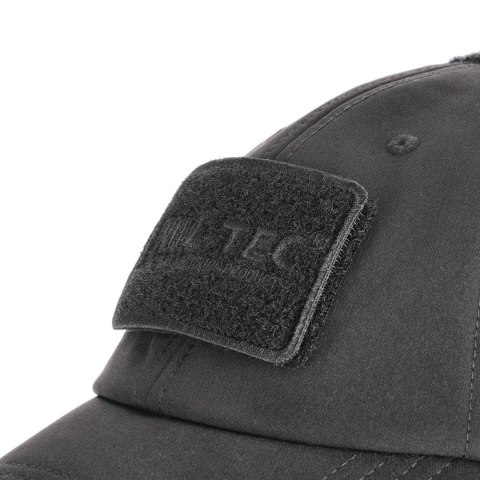 Czapka z daszkiem Mil-Tec Softshell czarna Mil-Tec