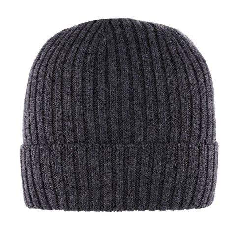 Czapka zimowa Buff Norval Merino Wool Knitted Hat - graphite BUFF