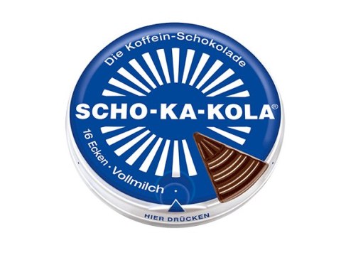 Czekolada Scho-Ka-Kola mleczna z kofeiną 100 g Scho-Ka-Kola
