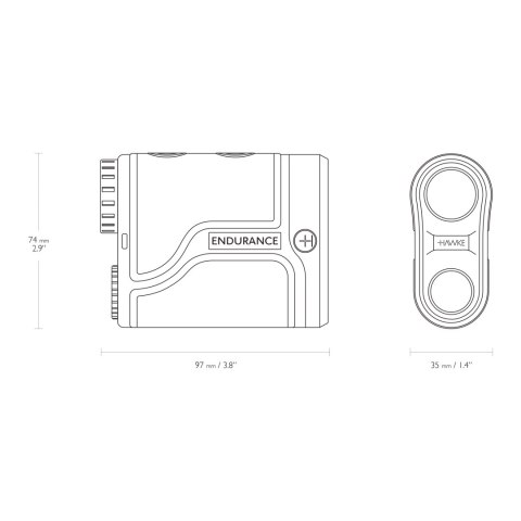 Dalmierz laserowy Hawke Endurance LRF 700 Hawke Optics