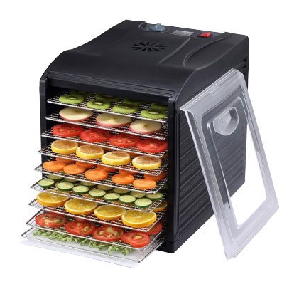 Dehydrator Zyle Grand / 9 tac / 30,5 x 33 cm - Suszarka do grzybów i owoców Zyle