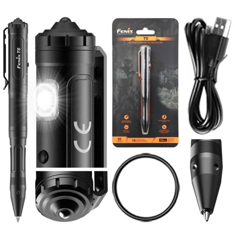 Długopis z latarką Fenix T6 czarny Fenix