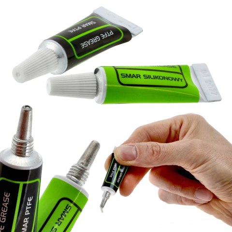 Dwupak Pro Tech Guns smar silikonowy + smar PTFE 2 x 3,5 g Pro Tech Guns