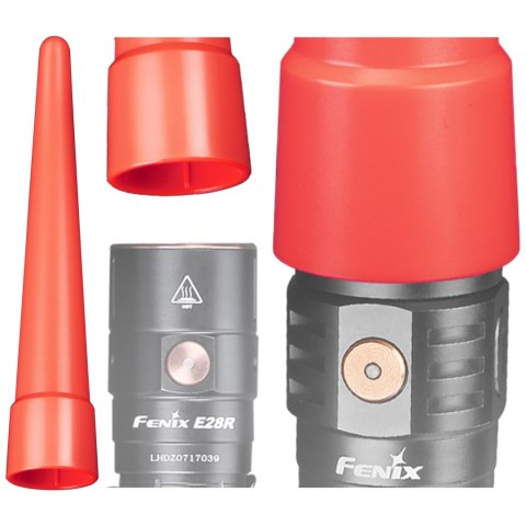 Dyfuzor czerwony Fenix Traffic Wand AOT-S+ mały Fenix