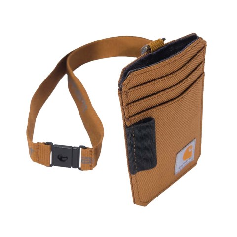 Etui na dokumenty Carhartt Nylon Duck ID Holder - carhartt brown Carhartt