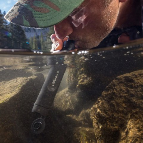 Filtr słomkowy do wody LifeStraw Peak Personal Dark Gray LifeStraw