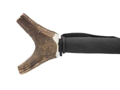 Forkiet - pastorał do broni - końcówka z poroża Joker