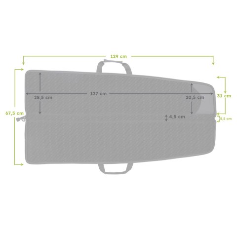 Futerał na broń Beretta Boar Rifle Case 129 cm czarny Beretta