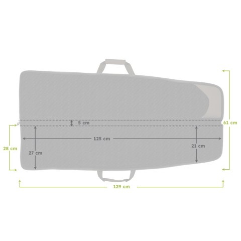Futerał na broń Beretta Boar Rifle Case 129cm zielono/brązowy Beretta