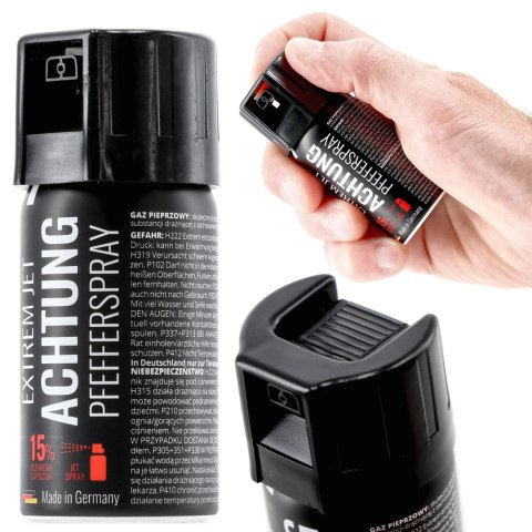 Gaz pieprzowy Achtung eXtrem Jet 15% OC strumień 40 ml NN