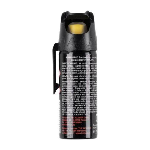 Gaz pieprzowy Klever Anty-dog 50 ml F.W. Klever