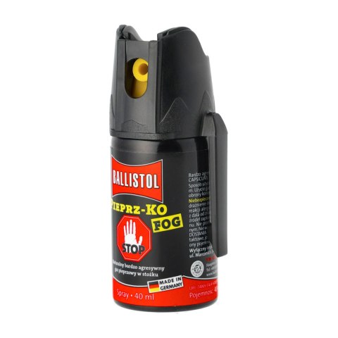 Gaz pieprzowy Klever KO Defenol Fog (stożek) 40 ml F.W. Klever