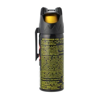 Gaz pieprzowy Klever KO Defenol Fog (stożek) 50 ml F.W. Klever