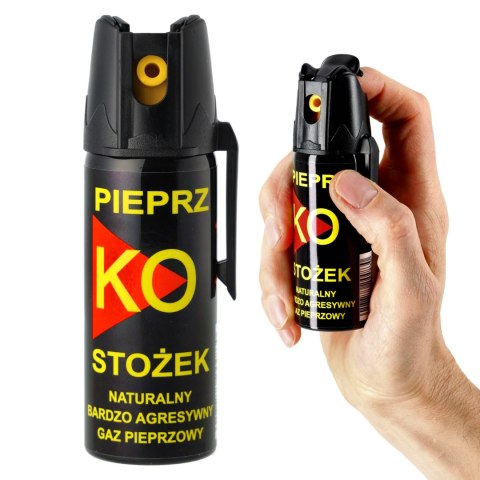 Gaz pieprzowy Klever KO Defenol Fog (stożek) 50 ml F.W. Klever