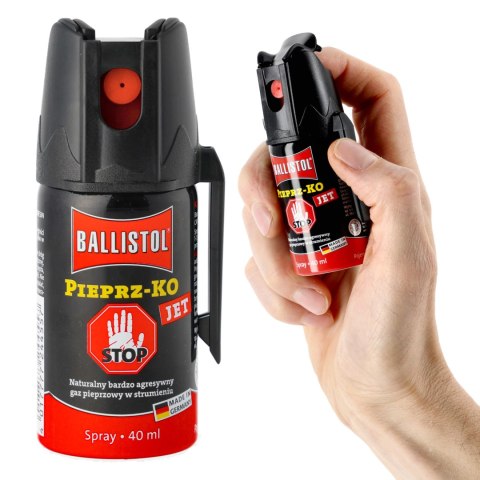 Gaz pieprzowy Klever KO Defenol Jet (strumień) 40 ml F.W. Klever