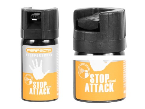 Gaz pieprzowy Perfecta Stop Attack stożek 40 ml Perfecta
