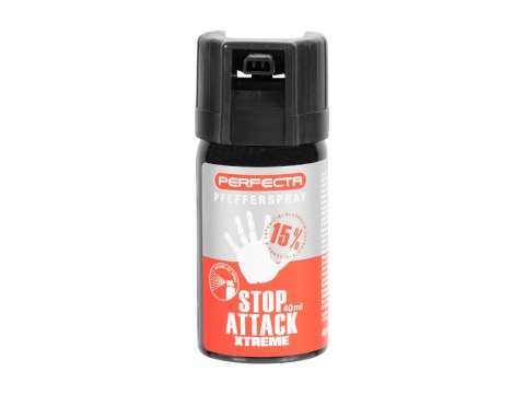 Gaz pieprzowy Perfecta Stop Attack Xtreme stożek 40 ml Perfecta