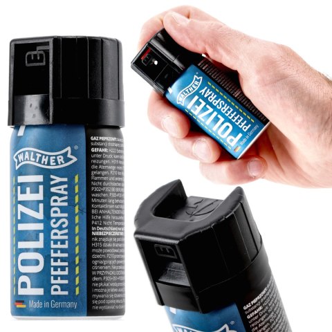 Gaz pieprzowy policyjny niemiecki Walther Polizei 40 ml stożek Walther