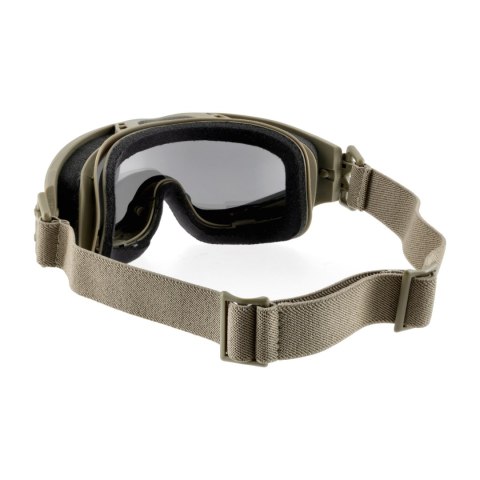 Gogle taktyczne Wiley X Spear SP293DLT smoke / clear / rust, jasnobrązowe oprawki Wiley X