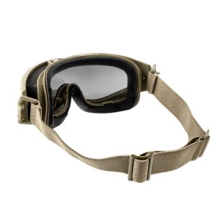 Gogle taktyczne Wiley X Spear SP293T smoke / clear / light rust, jasnobrązowe oprawki Wiley X