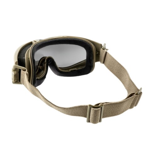Gogle taktyczne Wiley X Spear SP293T smoke / clear / light rust, jasnobrązowe oprawki Wiley X