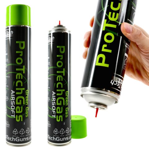 Green gas do zasilania replik Pro Tech Guns 1000 ml Pro Tech Guns