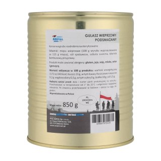 Gulasz wieprzowy Arpol podsmażany 850 g Arpol