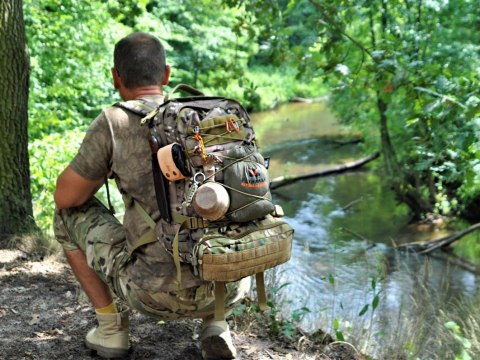 Hamak Flyhamak Forest ciemnooliwkowy FlyHamak
