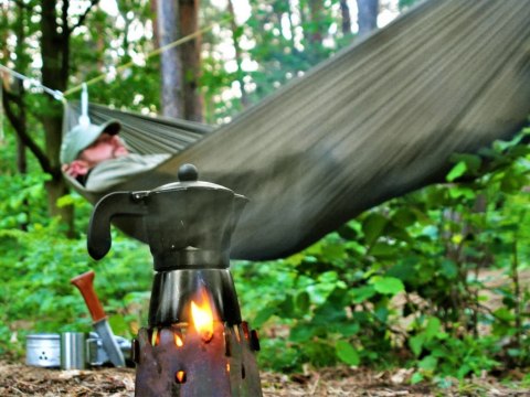 Hamak Flyhamak Forest ciemnooliwkowy FlyHamak