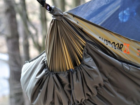 Hamak Flyhamak OutDoor II ciemnooliwkowy FlyHamak